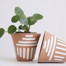 Free delivery over £40 to most of the uk great selection excellent customer service find everything for a beautiful home. Terracotta Pyramid Line Drawing Pot In 2021 Plant Pot Diy Painted Pots Diy Plant Pot Design
