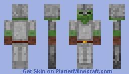 Many players don't believe their eyes after they see a zombie or . Armored Zombie Minecraft Skin