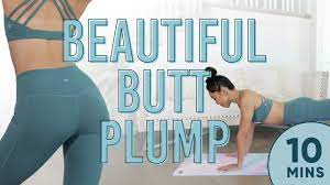 10 Minute Beautiful Butt Plump Workout | 7 Day Glute Challenge (Days 4-7) -  YouTube