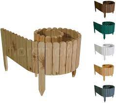 Get the best deals on wooden fence panels. Floranica Rollborder Flexible Wooden Fence 203 Cm Impregnated Pine Flower Bed Edging Lawn Edging Palisade Fencing For Orchards Flowerbeds Paths Floranica Webshop