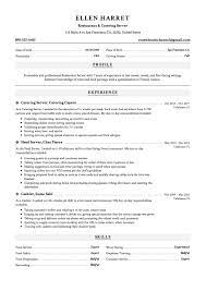 Browse our new templates by resume design. Server Resume Writing Guide 17 Examples Free Downloads 2020