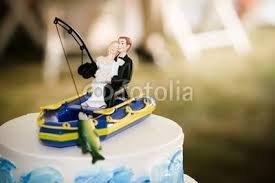 Fishing Wedding Cake Topper Someday Pinterest Fishing Wedding Cake Toppers Wedding Cake Toppers Fishing Wedding Cakes