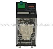 Schneider - RXM4AB2FD MINIATURE PLUG-IN RELAY, 6 A, 4 CO, LED, 110 V DC