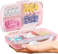 Amazon.com: Travel Pill Organizer - Airtight Medicine Case ...