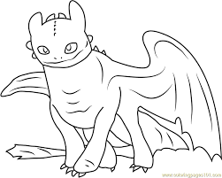 Supercoloring.com is a super fun for all ages: Toothless Coloring Page For Kids Free How To Train Your Dragon Printable Coloring Pages Online For Kids Coloringpages101 Com Coloring Pages For Kids