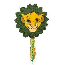 Disney Lion King Pull Pinata Walmart Com Lion King Party Supplies Lion King Party Decorations Lion King Birthday