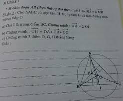 Trực tâm trong những loại tam giác đặc biệt: Cho Tam Giac Abc Co Trá»±c Tam H Trá»ng Tam G Va Tam Ä'Æ°á»ng Tron Ngoáº¡i Tiáº¿p O Gá»i I La Trung Ä'iá»ƒm Bc Chá»©ng Minh VectÆ¡ Ah 2 VectÆ¡ Oi