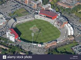 Sweep of old trafford cricket ground, filmed in 4k on my mobile, during lancashire lightning vs. Eine Luftaufnahme Des Old Trafford Cricket Ground Manchester Haus Des Lancashire County Cricket Club Stockfotografie Alamy