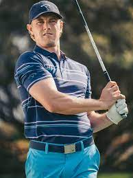 Callaway Men S Engineered Roadmap Textured Polo Shirt Navy Blue Polyester Elastane In 2021 Mens Golf Fashion Golf Fashion Golf Outfit