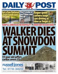 We did not find results for: Daily Post Wales East 2021 07 10