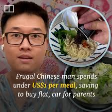 The habit has enabled him to save 1.3 million yuan (US$180,000) in just six  years. (Link in comments) #china #asia #money #society
