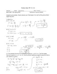 Free precalculus worksheets created with infinite precalculus. Precalculus Name Worksheet 2 1