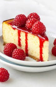 Chop chocolate coarsely and melt with 50 ml (approximately 1/4 cup) of cream over a hot water bath. White Chocolate Raspberry Cheesecake Foodtasia