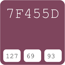 Add some colour to your feed. Ici Paints Wineberry Red 30rr 12 281 7f455d Hex Color Code Rgb And Paints