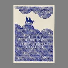 Image result for ship in the harbor is safe