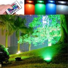 40 Led Multi Color Landscape Accent Lighting W Remote Controls Ideas Garden Accent Lighting Blisslights Colorful Landscape