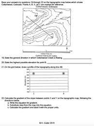 Hwa chong institution secondary 1 geography topographic maps worksheet 5 with reference to map 18 (found on page 57 of the geography skills book), answer the following questions. Worksheet Topographic Maps Editable Tpt