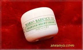 I usually love mario badescu's products but this stuff is not for skin that clogs easily. Mario Badescu Seaweed Night Cream Review Sae Says
