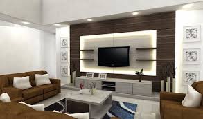 Wohnzimmerwand Ideen Fernsehwand Mit Led Beleuchtung Dekoration Mit Bildern