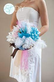 Our bridal bouquets are an affordable alternative to the high price of fresh wedding bouquets. How To Make A Bridal Shower Bow Bouquet Easy Steps