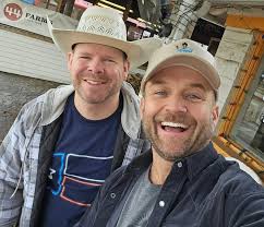 The OGs of Texas shirt designers. Ive been rocking @shoptwt shirts since  2012. Swipe for the proof from our Arlington episode loooooooooong ago. Not  only are the shirts cool, but the owners