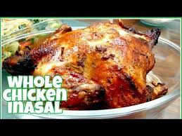 Whole Chicken In Turbo Taste Like Mang Inasal Casa Villamor Youtube In 2020 Stuffed Whole Chicken Cooking Recipes Chicken