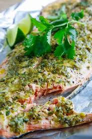 Cilantro And Lime Salmon Recipe Lime Salmon Recipes Food Healthy Recipes