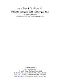 Pdf Alat Musik Tradisional Perkembangan Dan Tantangannya Tomy Michael Academia Edu