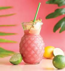 Cocktail Recipe The Pink Pineapple Pineapple Cocktail Pineapple Drinks Cocktail Recipes