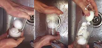 There's an easy way to . Shake It Up How To Peel Eggs With A Glass Of Water Food Hacks Wonderhowto