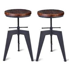 Is your kitchen island used for mainly food preparation and cooking? Fubiruo Set Of 2 Industrial Retro Bar Stool Kitchen Island Bar Stool Counter Height Adjustable Bar Stool Swivel Dining Chair Rustic Metal Bar Stool 18 24inch Industrial Style Decor