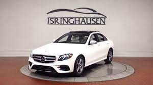 Request a dealer quote or view used cars at msn autos. 2018 Mercedes Benz E300 4matic In Polar White 374210 Youtube
