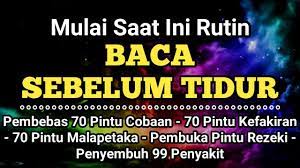 Tujuan amalan ini adalah mendekatkan diri pada allah, kalopun dapat rezeki itu adalah bonus. Rutin Baca 1x Sebelum Tidur Amalan Pembuka Pintu Rezeki Pembebas 70 Pintu Cobaan Doa Cepat Kaya Youtube
