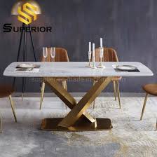 4.8 ( 13) contact supplier. American Style Contemporary Marble Dining Table Of 4 Chairs China Gold Dining Table Home Furniture Made In China Com