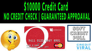 Get 10000 Credit Card No Credit Check Needed Shopping Cart Trick Soft Credit Pull Youtube