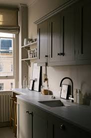 small galley kitchen with bespoke