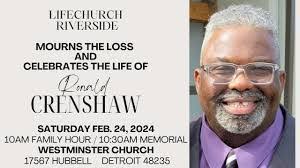 Ronald Crenshaw's Instagram, Twitter & Facebook