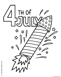 On coloring4all we also suggest printable pages, puzzles. 4 Th Of July Coloring Pages Printable