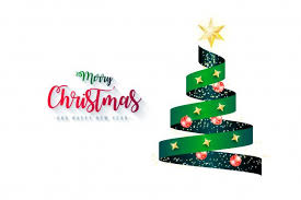 Descarga Gratis Elegante Fondo Con Cinta De Arbol De Navidad Cinta De Arbol De Navidad Imagenes Primera Comunion Grafico Vectorial