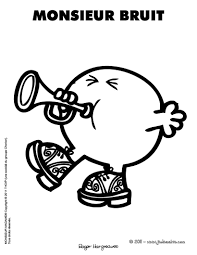 Coloriage Monsieur Bruit Dessin Gratuit Monsieur Bruit Dessin Gratuit Coloriage Coloriage Mariage