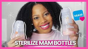 How to sterilize MAM bottles