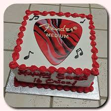 Birthday Cakes New Orleans Delivery Fender Guitar Pick Cake Guitar Birthday Cakes Guitar Cake Music Cakes