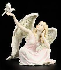 Check spelling or type a new query. Angel Of Peace Figure With Dove Angel Figures Fairies Angels Fantasy Kulturen Shop Www Figuren Shop De