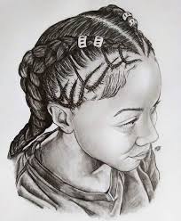 Light Advices Black Girl With Braids Drawing Of Black Girl With Braids Drawings Of Black Girls Black Girl Magic Art Black Art Pictures