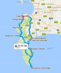 Cape of good hope map. South Africa Cape Of Good Hope Cape Peninsula Drive Itinerary Seeking Sky South Africa Travel Africa Travel Cape Town Travel