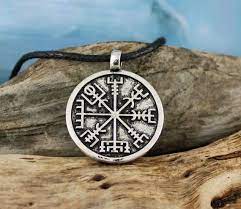 Wayfinder Viking Vegvisir Necklace Compass Runes Norse Etsy Viking Jewelry Viking Runes Vikings
