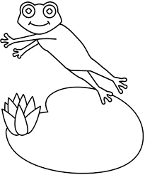 May 18, 2019 · lily pad coloring page coloring pages throughout lily pad coloring pages. Frog Jump On Lily Pad Coloring Page Color Luna