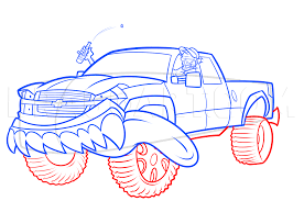 If you want truck picture for coloring yourself then you need to. Diesel Truck Drawing Coloring Page Trace Drawing