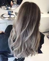 Image Result For Silver Balayage Grey Ombre Hair Charcoal Hair Brown Ombre Hair