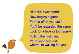 They contain charming and funny questions/sayings for sweet love notes that you are preparing for your love interest. How To Organize A Romantic Scavenger Hunt For Your Loved One